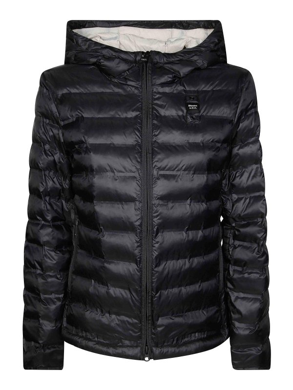 BLAUER: Parkas - Parka - Negro