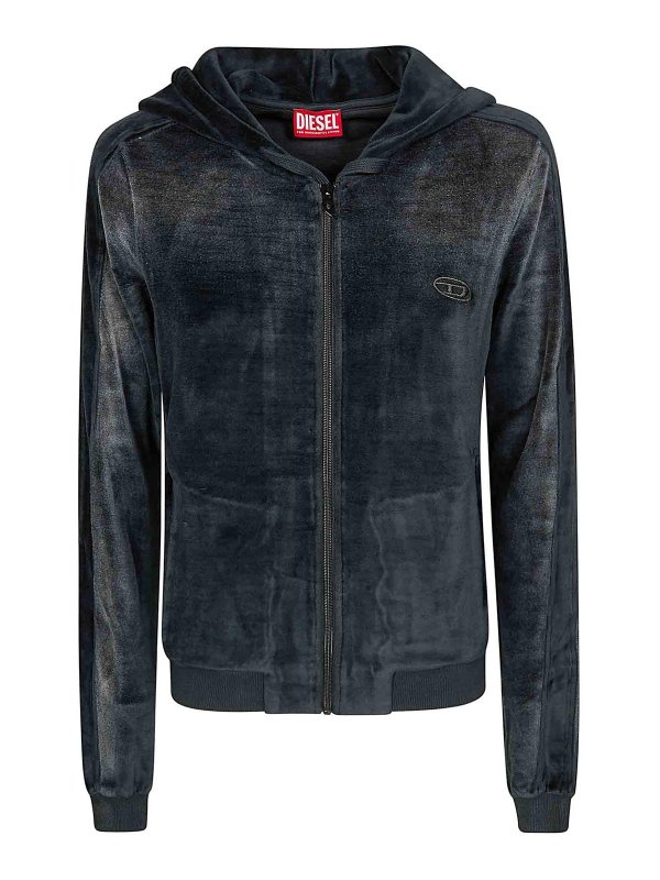 DIESEL: Felpe e maglie - Felpa nera