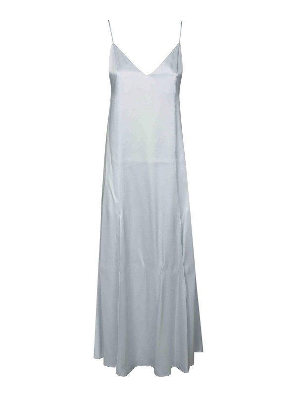 FORTE FORTE: マキシドレス - マキシドレス - ライトブルー