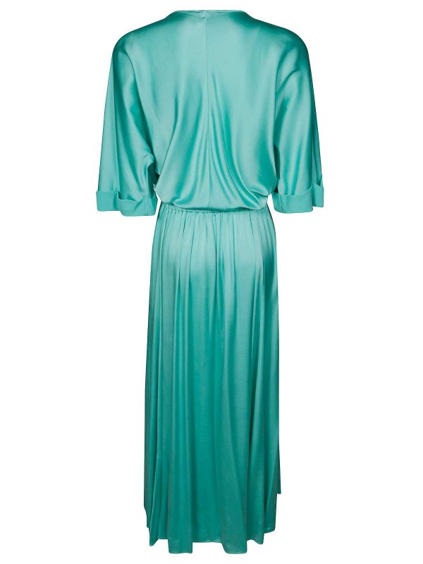 FORTE FORTE: ニーレングスドレス online - 膝丈ドレス - ライトブルー