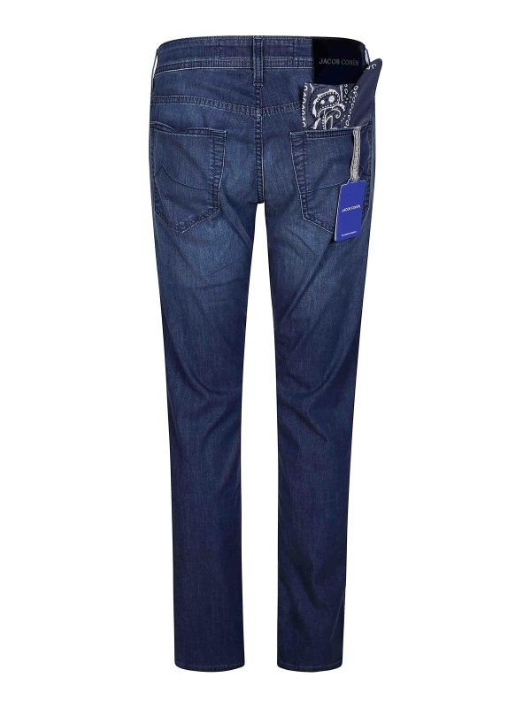 JACOB COHEN: カジュアルトラウザー online - カジュアルパンツ - ダークブルー