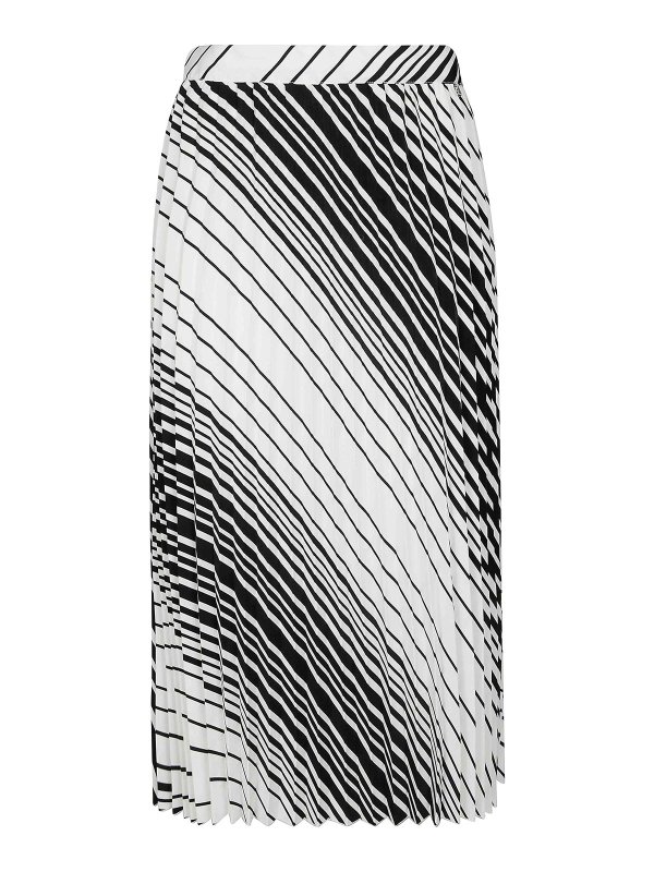 Liu Jo: Knielange und Midi Röcke - Midirock - Weiß