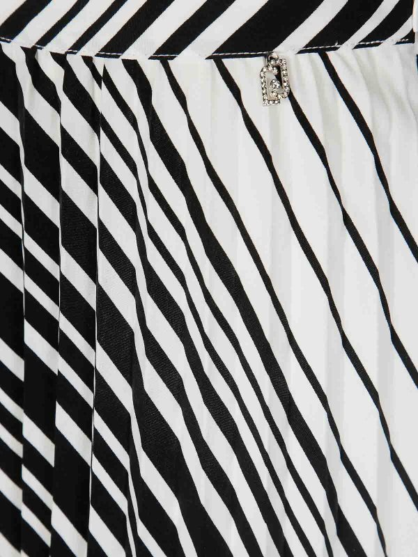 The Best Shops Liu Jo: Knielange und Midi Röcke - Midirock - Weiß