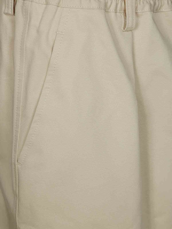 The Best Shops Marni: Pantalons casual - Pantalons Décontractés - Beige