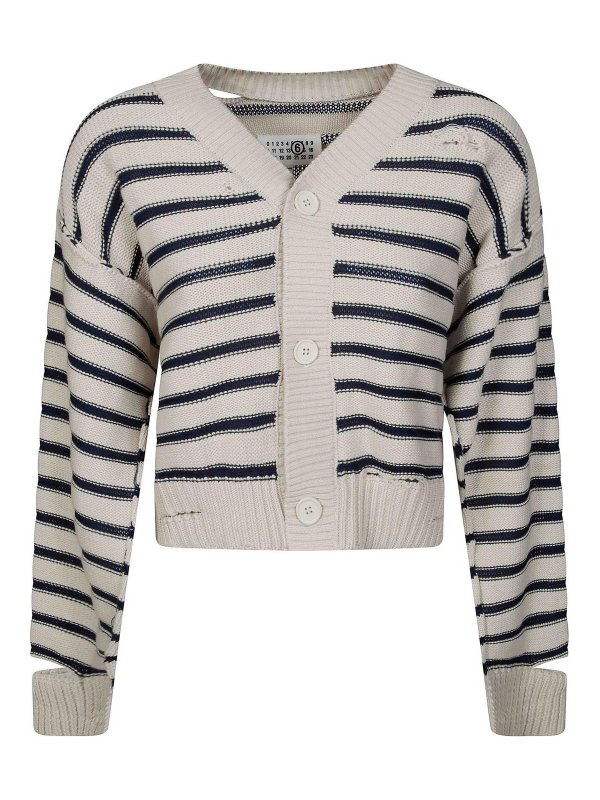 MM6 MAISON MARGIELA: cardigans - Cardigan