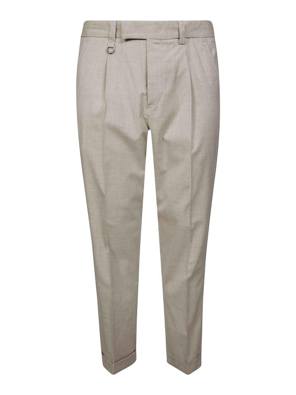 Paolo Pecora: Casual Hosen - Casual Hose - Beige