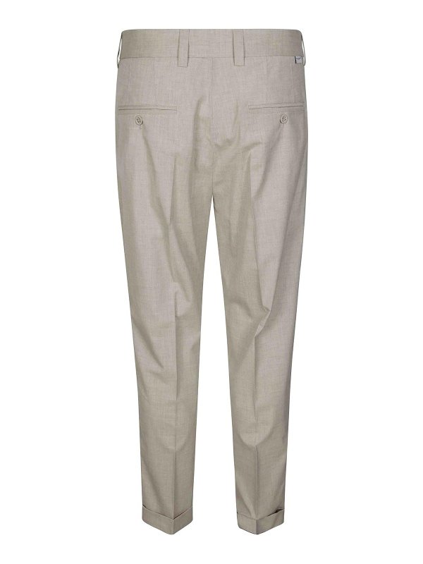 Paolo Pecora: Casual Hosen online - Casual Hose - Beige