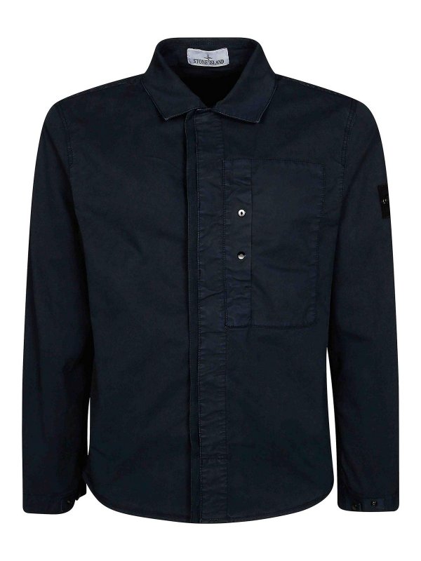 STONE ISLAND: camicie - Camicia nera