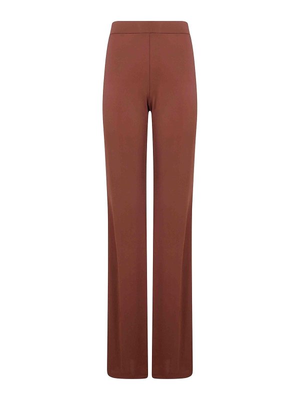 THE ANDAMANE: カジュアルトラウザー - カジュアルパンツ - ブラウン