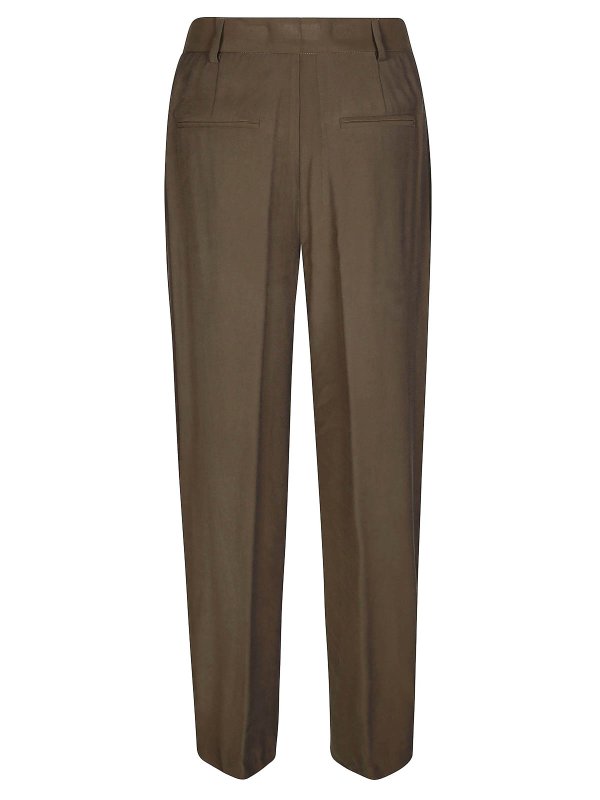 THE ANDAMANE: casual trousers online - Tracy Low Risemaxi Flared Pants