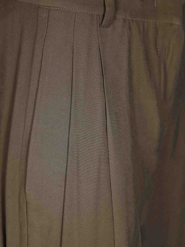 The Best Shops THE ANDAMANE: casual trousers - Tracy Low Risemaxi Flared Pants