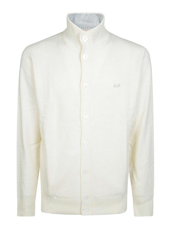 SUN 68: cardigans - Cardigan Buttons Solid Warm