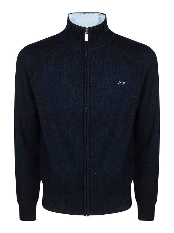 SUN 68: スウェット＆セーター - スウェットシャツ/セーター - ブルー