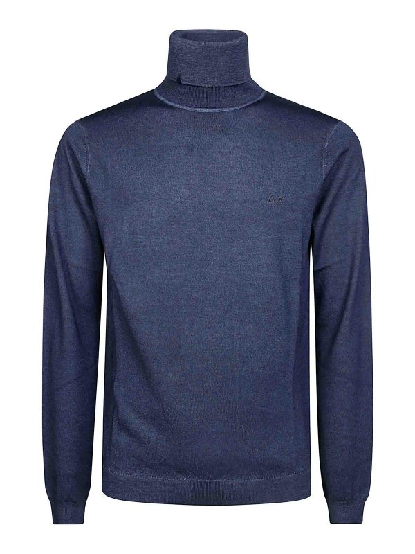 SUN 68: タートルネック - タートルネック/ポロネック - ブルー