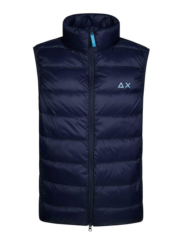 SUN 68: Kurze Daunenjacken - Daunenjacke - Blau