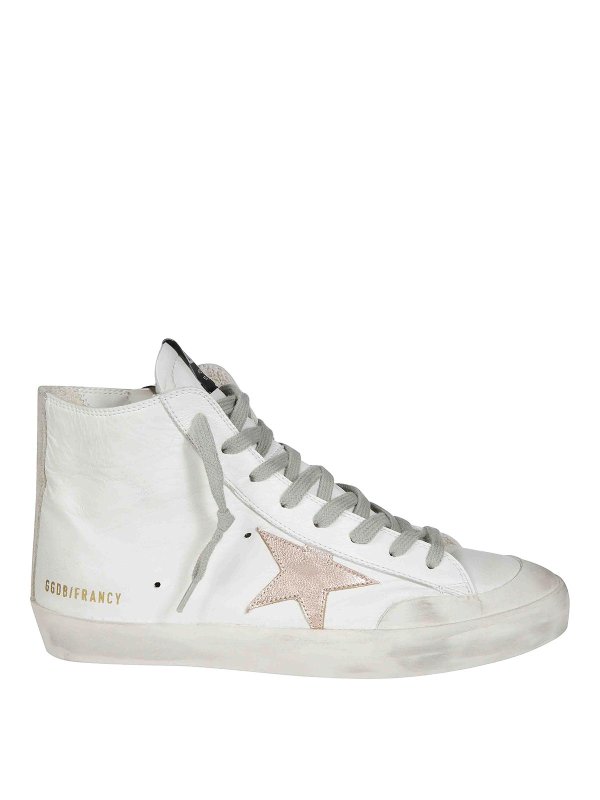 GOLDEN GOOSE: Chaussures de sport - Baskets - Blanc