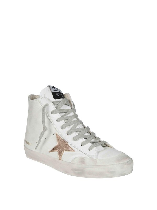 GOLDEN GOOSE: Chaussures de sport online - Baskets - Blanc
