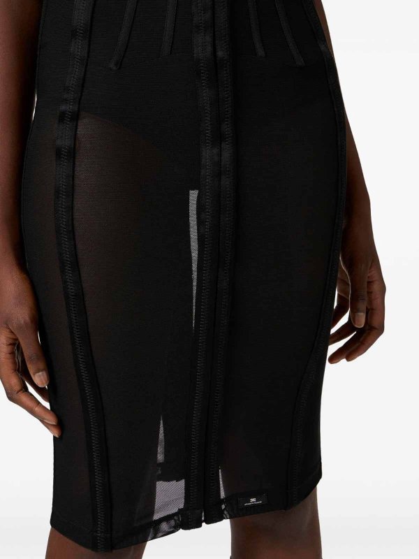 ELISABETTA FRANCHI: Jupes midi et au genou online - Jupe Midi - Noir