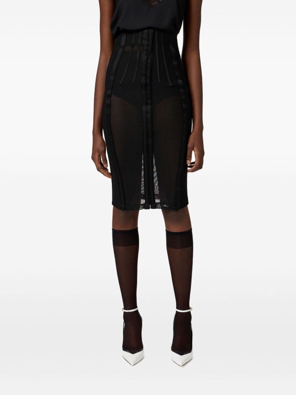 ELISABETTA FRANCHI buy online Jupe Midi - Noir