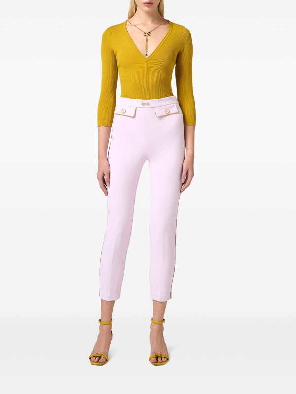 Pantaloni con clip di gioiello shop online: ELISABETTA FRANCHI