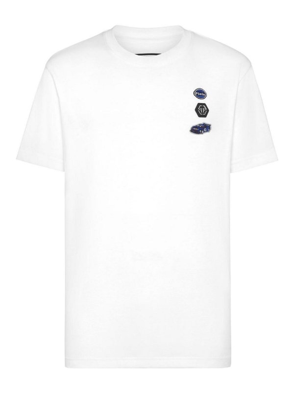 PHILIPP PLEIN: T-shirts - T-Shirt - Blanc