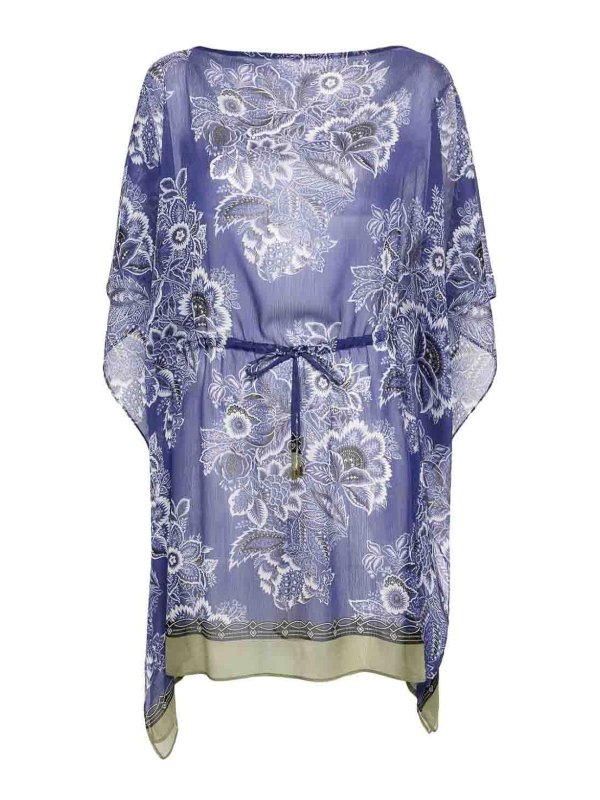 ETRO: Kurze Mäntel - Kurzer Mantel - Blau