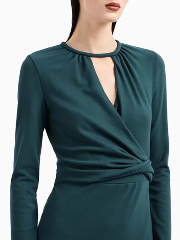 GIORGIO ARMANI buy online Robe Au Genou - Vert