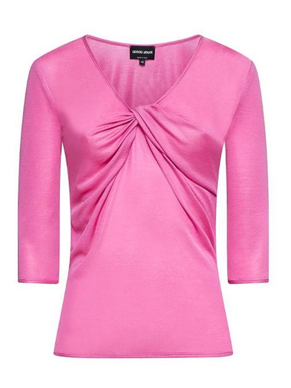 GIORGIO ARMANI: Tops und Tank Tops - Top - Bunt