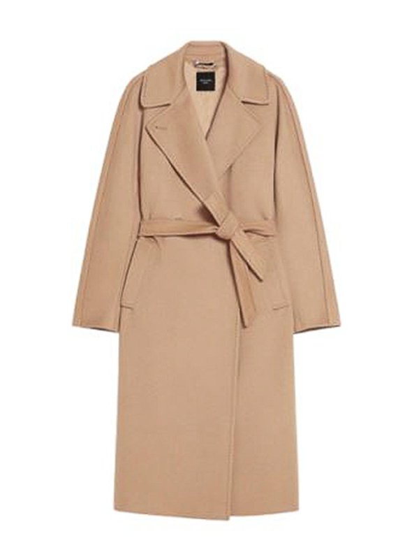 WEEKEND MAX MARA: short coats - Cascia Cashmere Coat With Belt