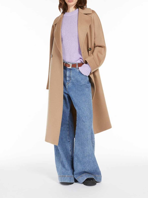 WEEKEND MAX MARA: short coats online - Cascia Cashmere Coat With Belt