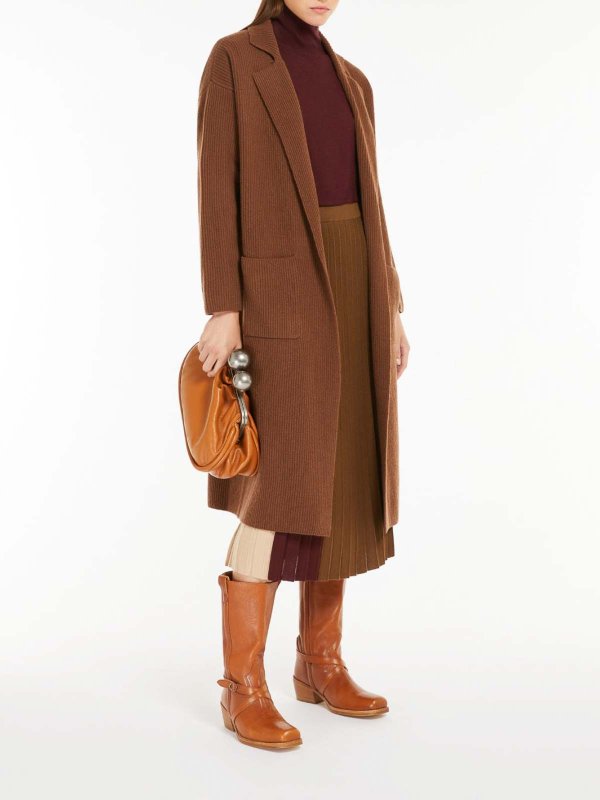 The Best Shops WEEKEND MAX MARA: Cardigans - Cardigan - Braun