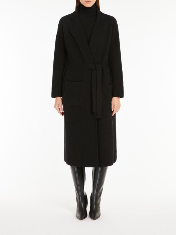 The Best Shops WEEKEND MAX MARA: カーディガン - カーディガン - 黒