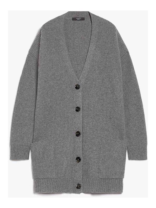 WEEKEND MAX MARA: cardigans - Over In Wool Viscose And Cashmere