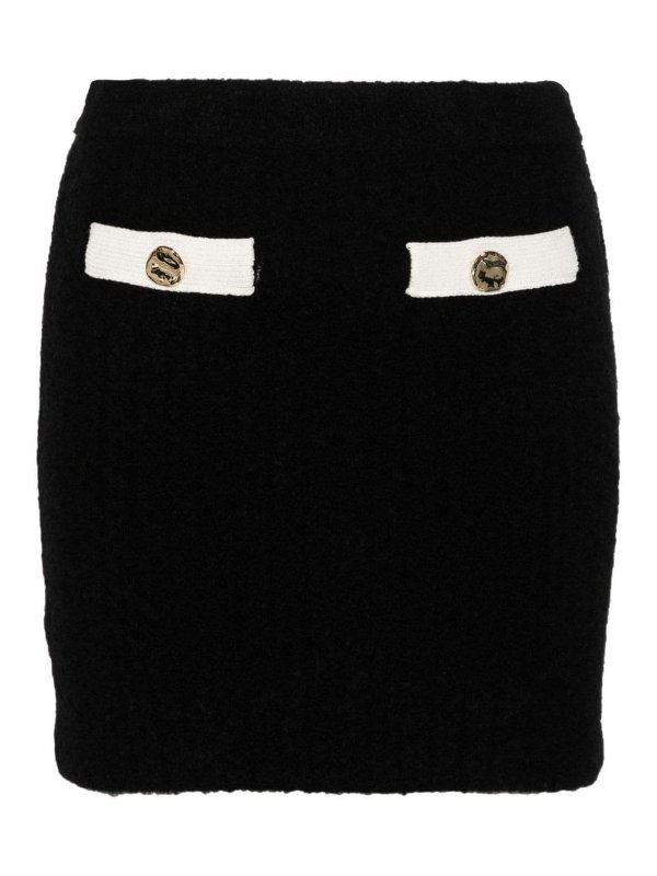 Self Portrait: Miniröcke - Midirock - Schwarz