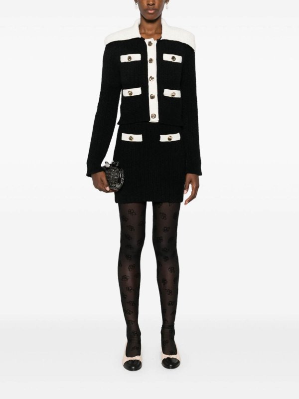 Midirock - Schwarz shop online: Self Portrait