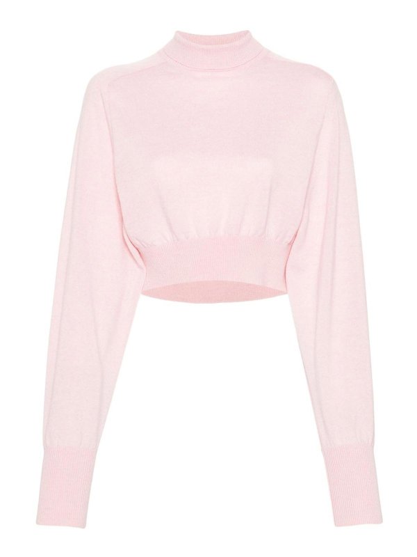 SPORTMAX: クルーネック - クルーネック - ヌードカラー