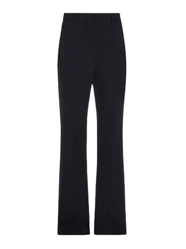 MAX MARA STUDIO: Pantalones casual - Pantalón Casual - Negro