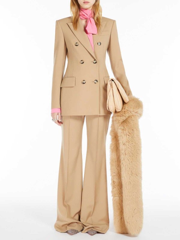 SPORTMAX: blouses online - Silk Blouse With  Sash