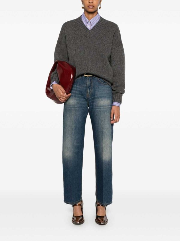 VICTORIA BECKHAM buy online ブーツカットジーンズ - ブルー