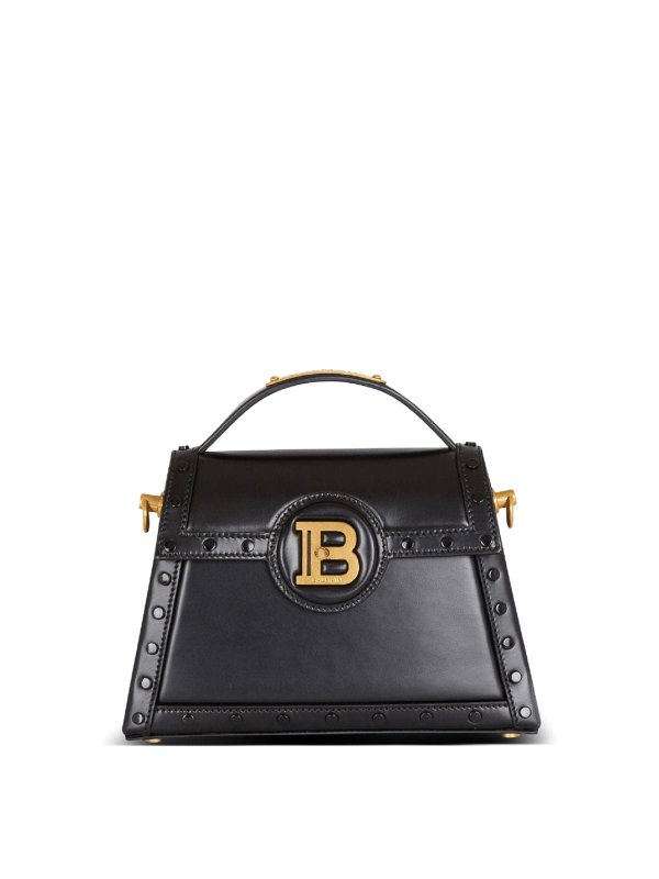 Balmain: Sacs à main - Sac Cabas - Noir
