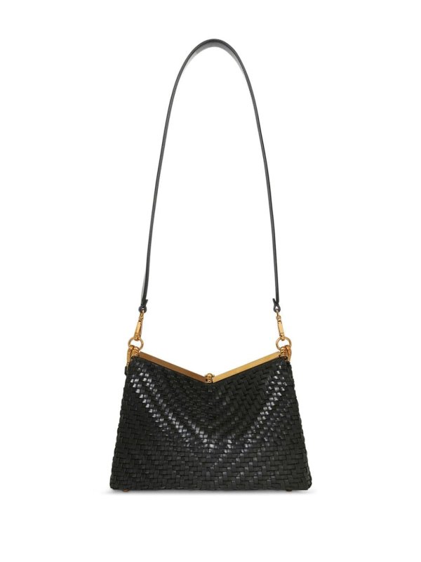 The Best Shops ETRO: borse a tracolla - Sacca media vela in pelle tessuta