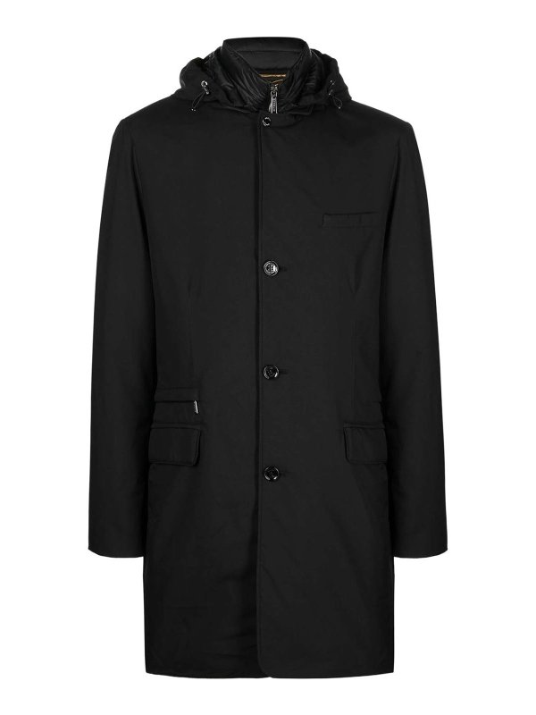 MOORER: Kurze Mäntel - Kurzer Mantel - Schwarz