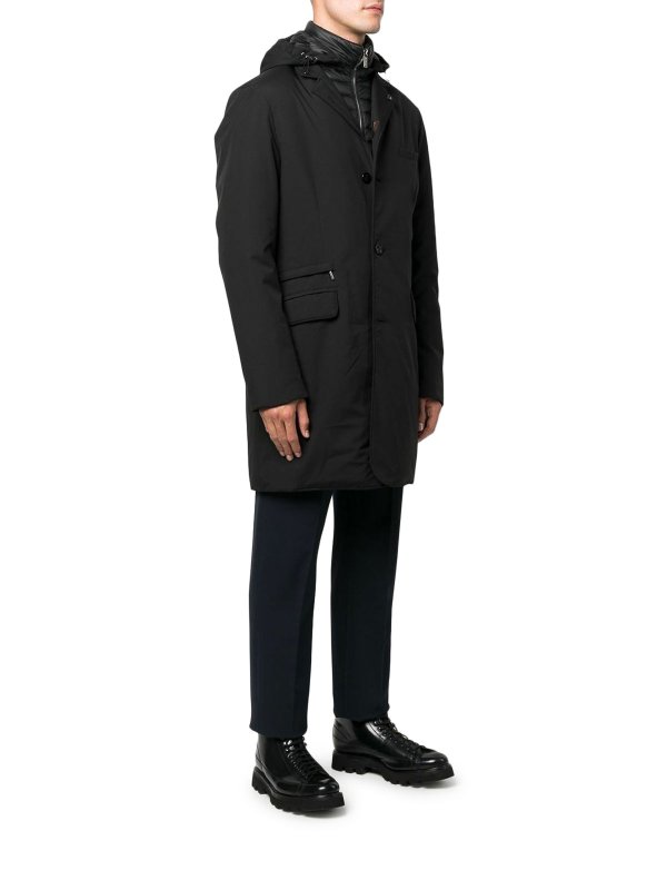 The Best Shops MOORER: Kurze Mäntel - Kurzer Mantel - Schwarz