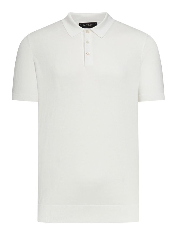 NOME: ポロシャツ - ポロシャツ - 白