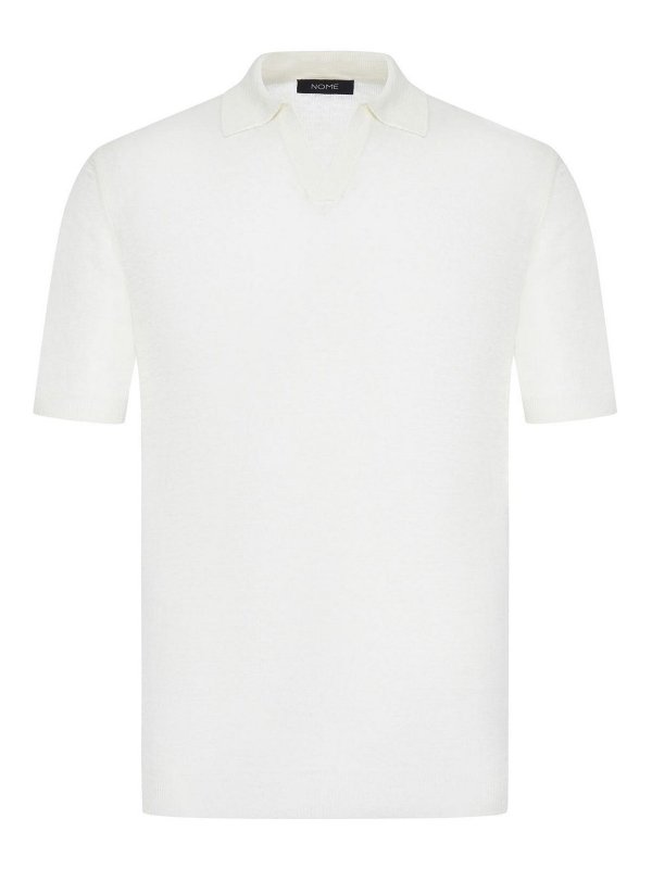 NOME: ポロシャツ - ポロシャツ - 白