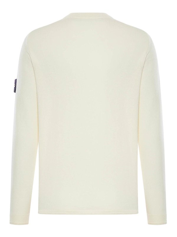 STONE ISLAND: Pull col rond online - Pull Col Rond - Couleur Chair