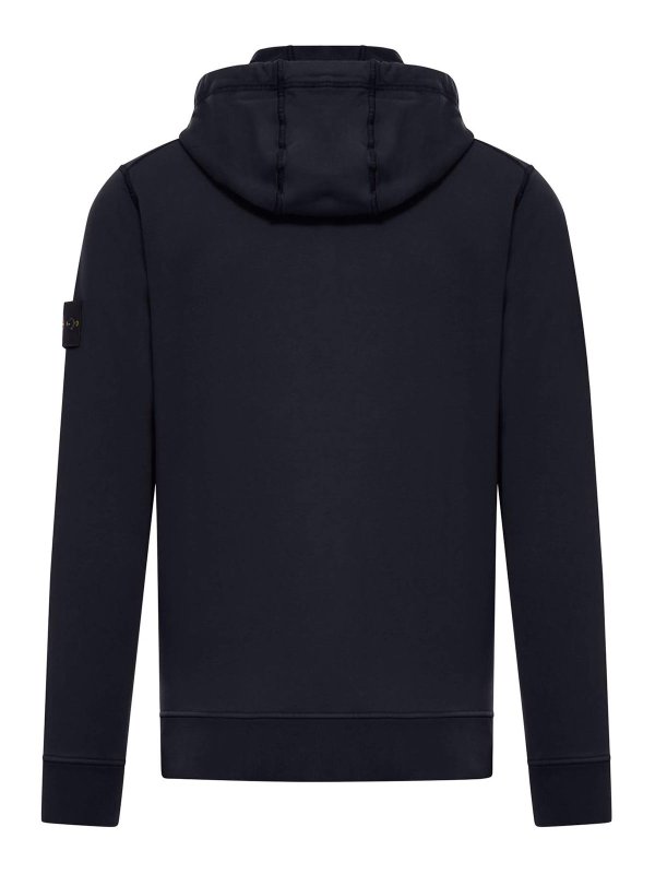 STONE ISLAND: Sweatshirts & Sweaters online - Cotton Zip-Up Sweatshirt