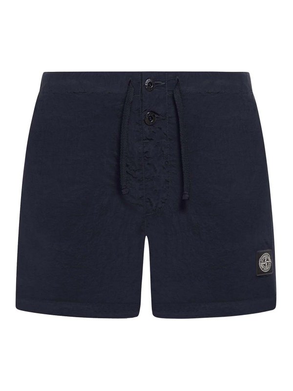 STONE ISLAND: 水着 - スイムショーツ/スイムトランクス - ブルー