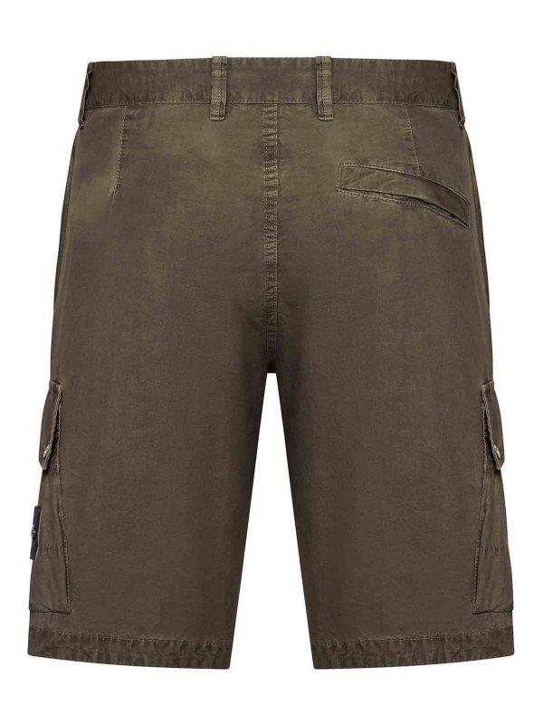 STONE ISLAND: Hosen Shorts online - Shorts - Grün