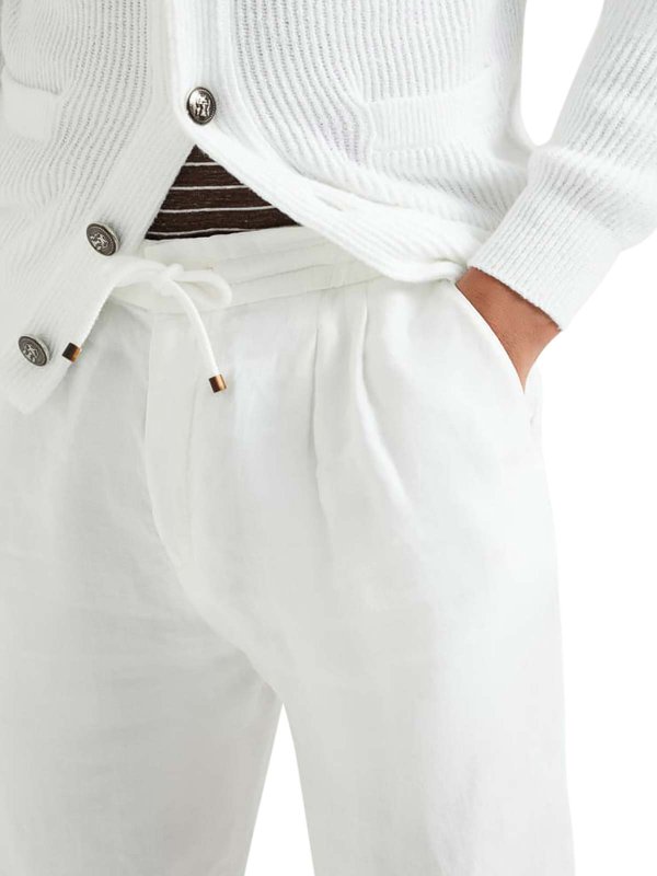 BRUNELLO CUCINELLI buy online ショートパンツ - 白